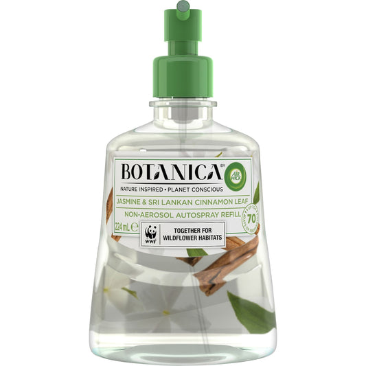 Air Wick Botanica Jasmine & Cinnamon Automatic Air Freshener Refill 224ml