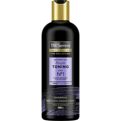 Tresemme Purple Toning Shampoo With Coconut Oil 500ml