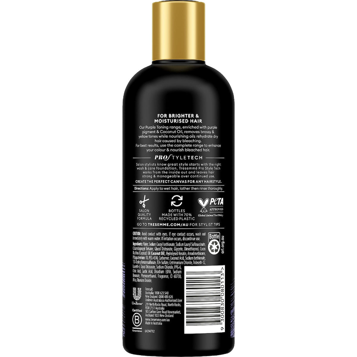 Tresemme Shampoo Purple Toning 500ml