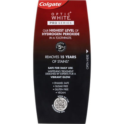 Colgate Teeth Whitening Toothpaste Optic White Pro Series Vividly 80g
