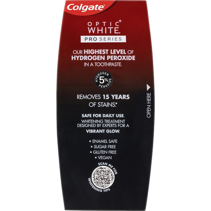 Colgate Teeth Whitening Toothpaste Pro Optic White Vividly Fresh 80g