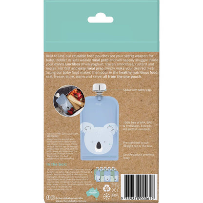 Cherub Baby Food Pouch Minis Assorted 10 Pack