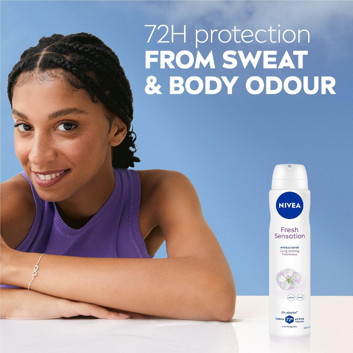 Nivea Anti-perspirant Fresh Sensation 250ml