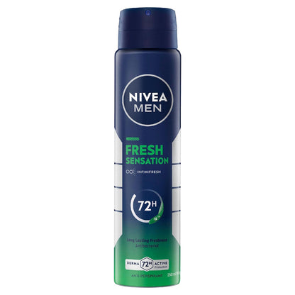 Nivea Men Fresh Sensation 72hr Antiperspirant Deodorant 250ml