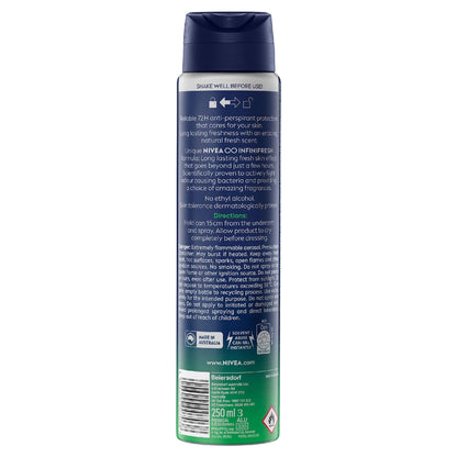 Nivea Men Fresh Sensation 72hr Antiperspirant Deodorant 250ml