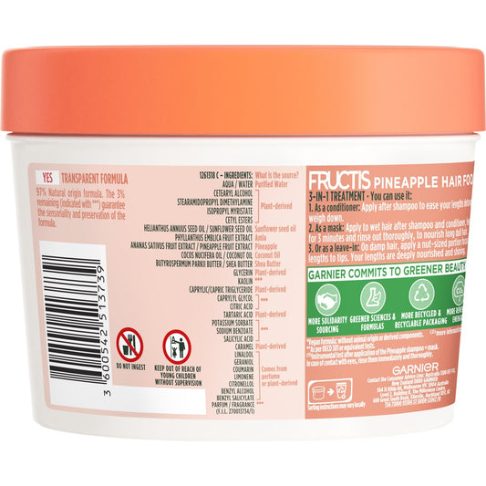 Garnier Pineapple Hair Food Treatment 390mL