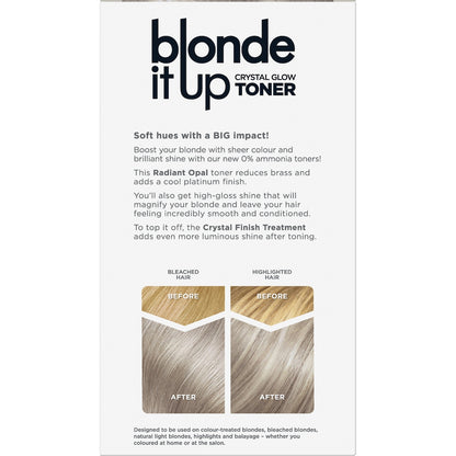 Clairol Blonde It Up Toner Radiant Opal Semi Permanent Each