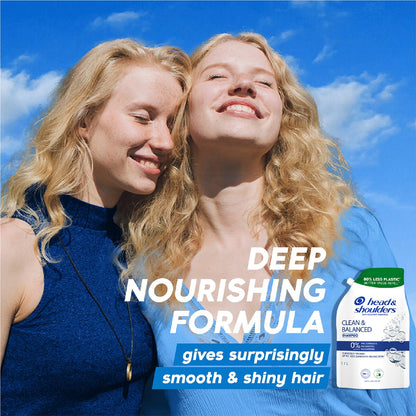 Head & Shoulders Clean & Balanced Refill Shampoo 1.1L