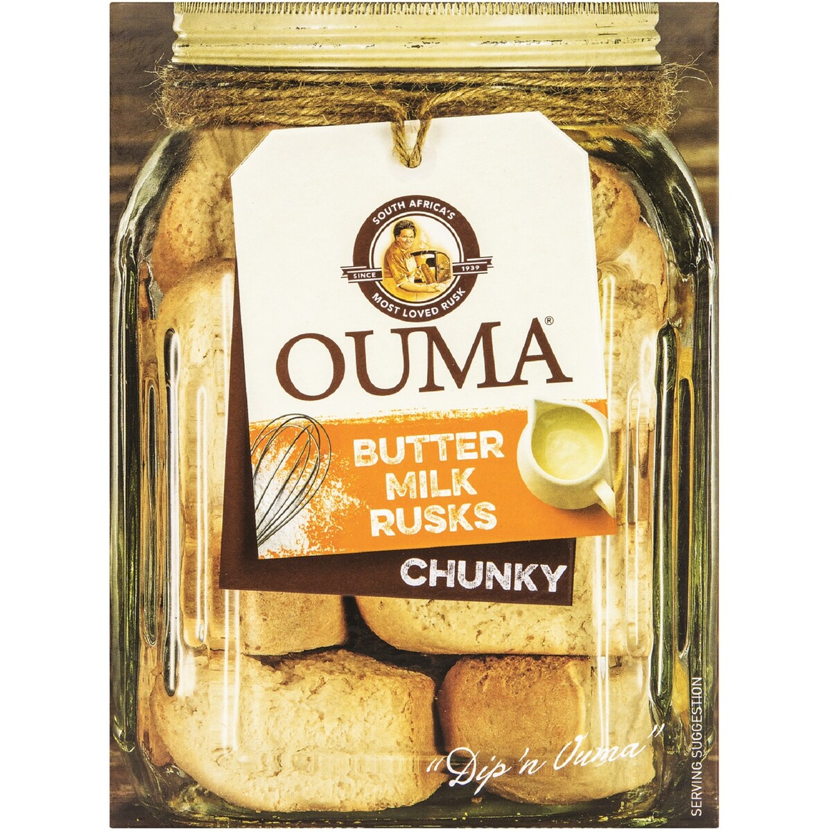 Ouma Butter Milk Rusks Chunky 500g