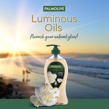Palmolive Body Wash Shower Gel Luminous Oils Rosewood Jasmine 750mL
