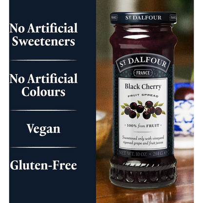 St Dalfour Black Cherry 284g