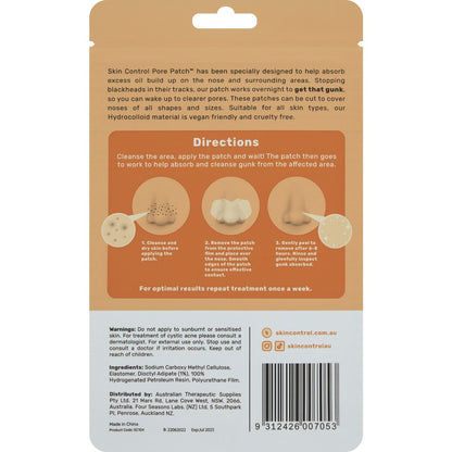 Skin Control Pore Patch For The Nose 6 Pack