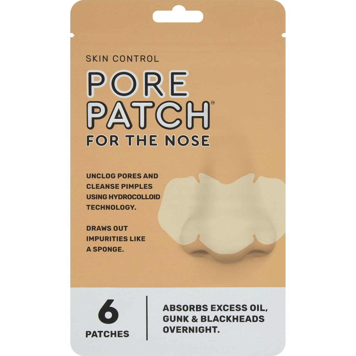 Skin Control Pore Patch For The Nose 6 Pack