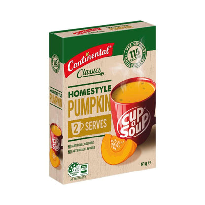 Continental Cup A Soup Homestyle Pumpkin Soup Serves 2 - 61g