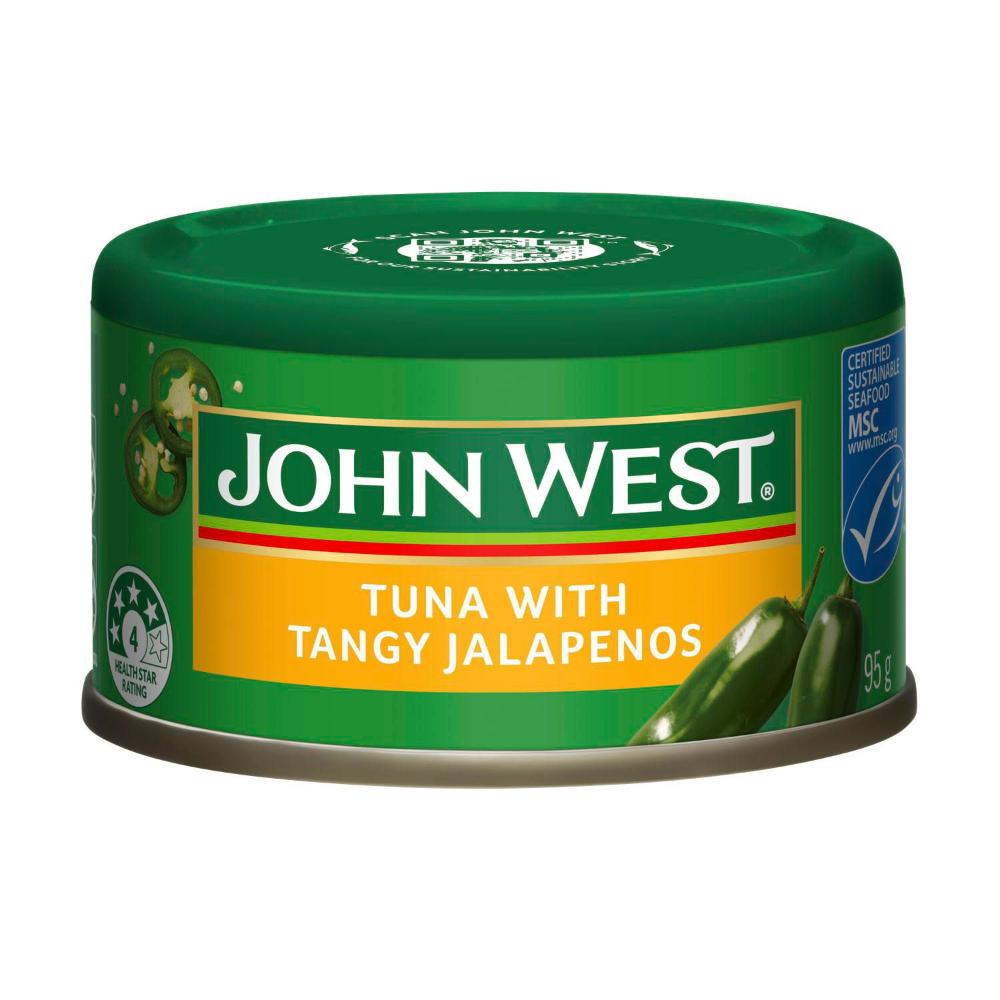 John West Fiery Tempters Tuna Tangy Jalapeno - 95g