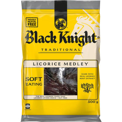 Black Knight Licorice Medley 500g