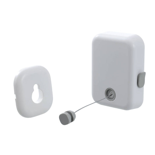 Practa Indoor Retractable Clothes Line - 4m - White