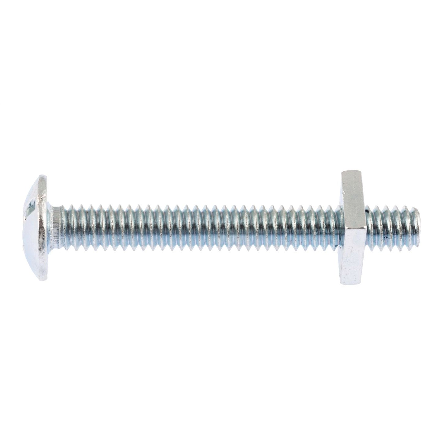 Zenith Mushroom Head Bolt and Nut - 1/4 x 50mm - 25 Pack