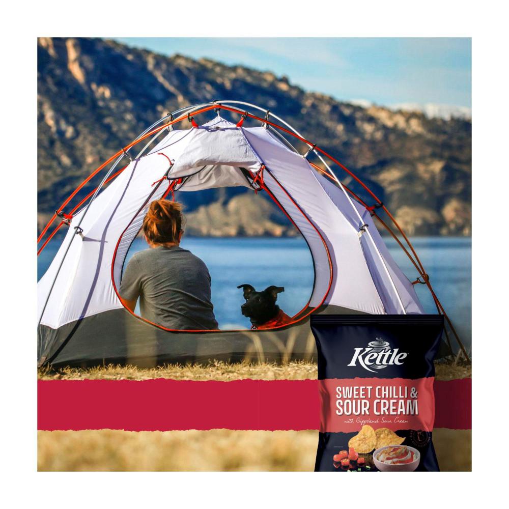 Kettle Sweet Chilli & Sour Cream Potato Chips - 165 gram