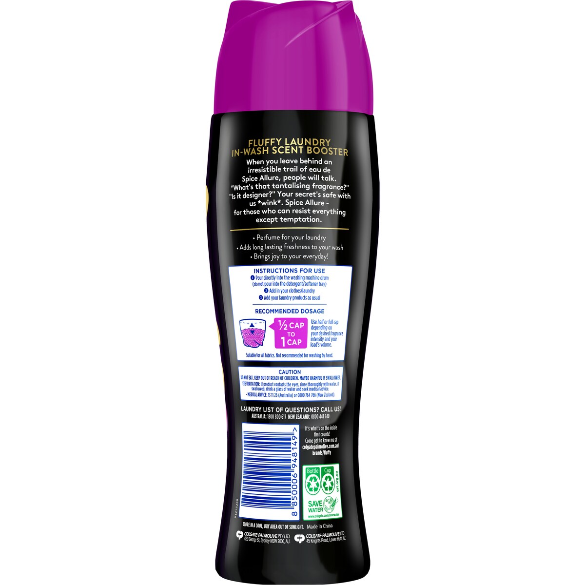 Fluffy In-Wash Scent Booster Spice Allure 500g