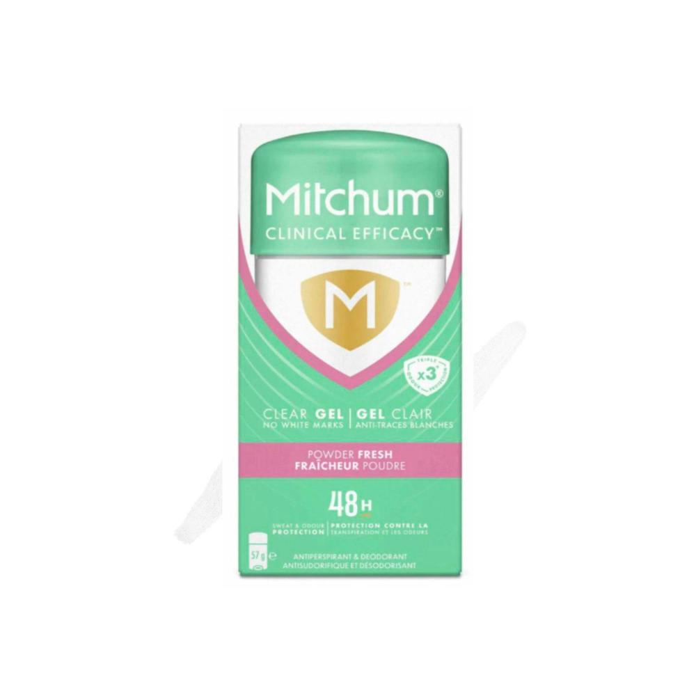 Mitchum inical Gel 48 Hour Powder Fresh Antiperspirant Deodorant For Women - 57g