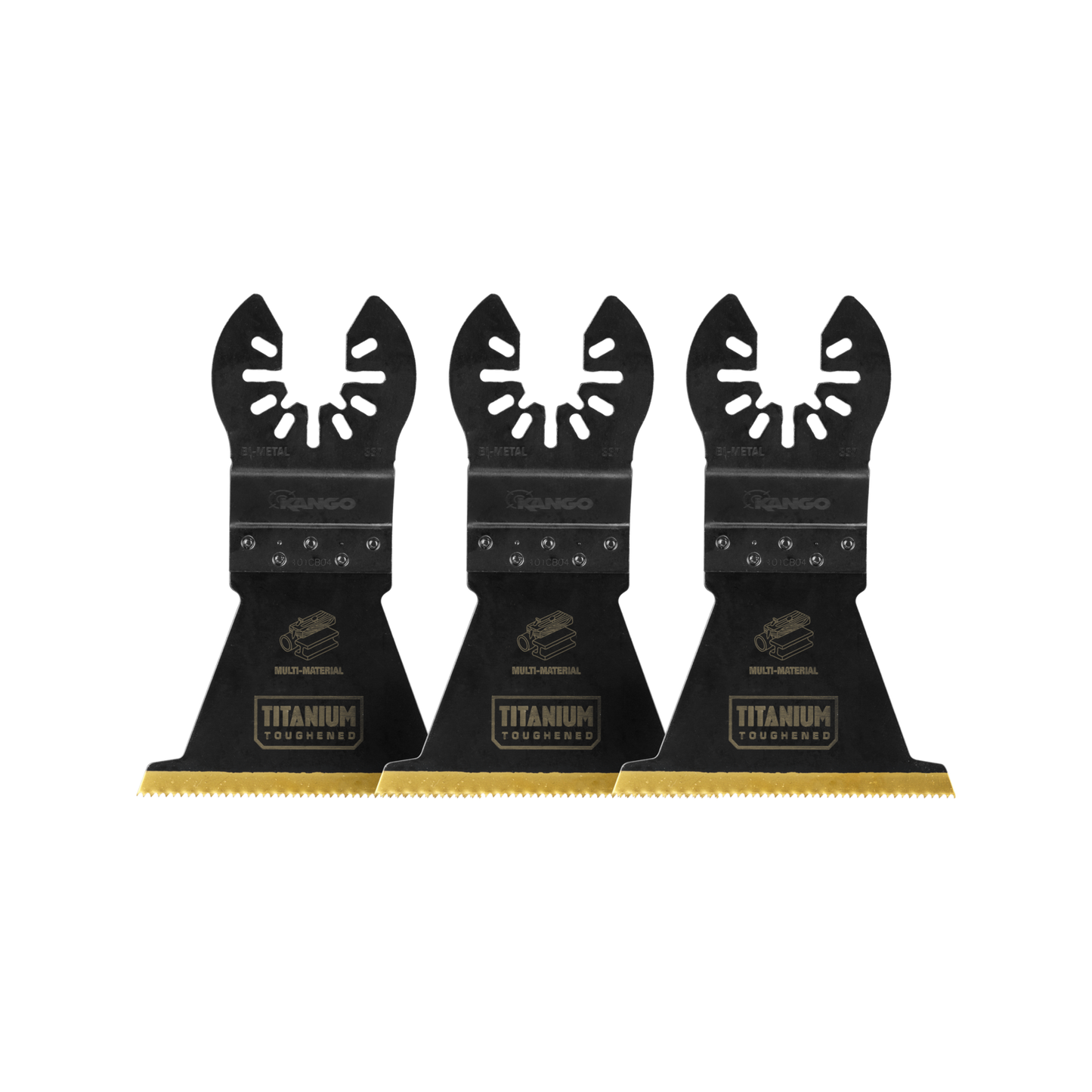 Kango Bi-Metal Plunge Cut Multi Tool Blade - 64mm - 3 Pack