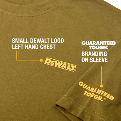 Dewalt Olive Typhoon Crew Neck Shirt - XL