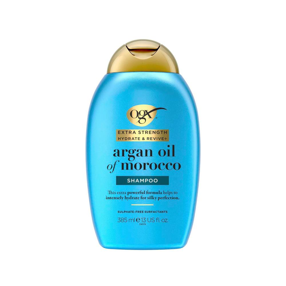 Ogx Extra Strength Hydrate & Repair + Argan Oil of Morocco Shampoo For Damaged Hair - 385mL