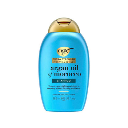 Ogx Extra Strength Hydrate & Repair + Argan Oil of Morocco Shampoo For Damaged Hair - 385mL