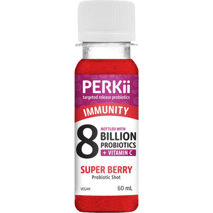 Perkii Immunity Super Berry Probiotic Shot 60mL