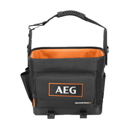 AEG Quickstack 2.0 Half Size Open Tote Tool Bag - 250 x 350 x 300mm