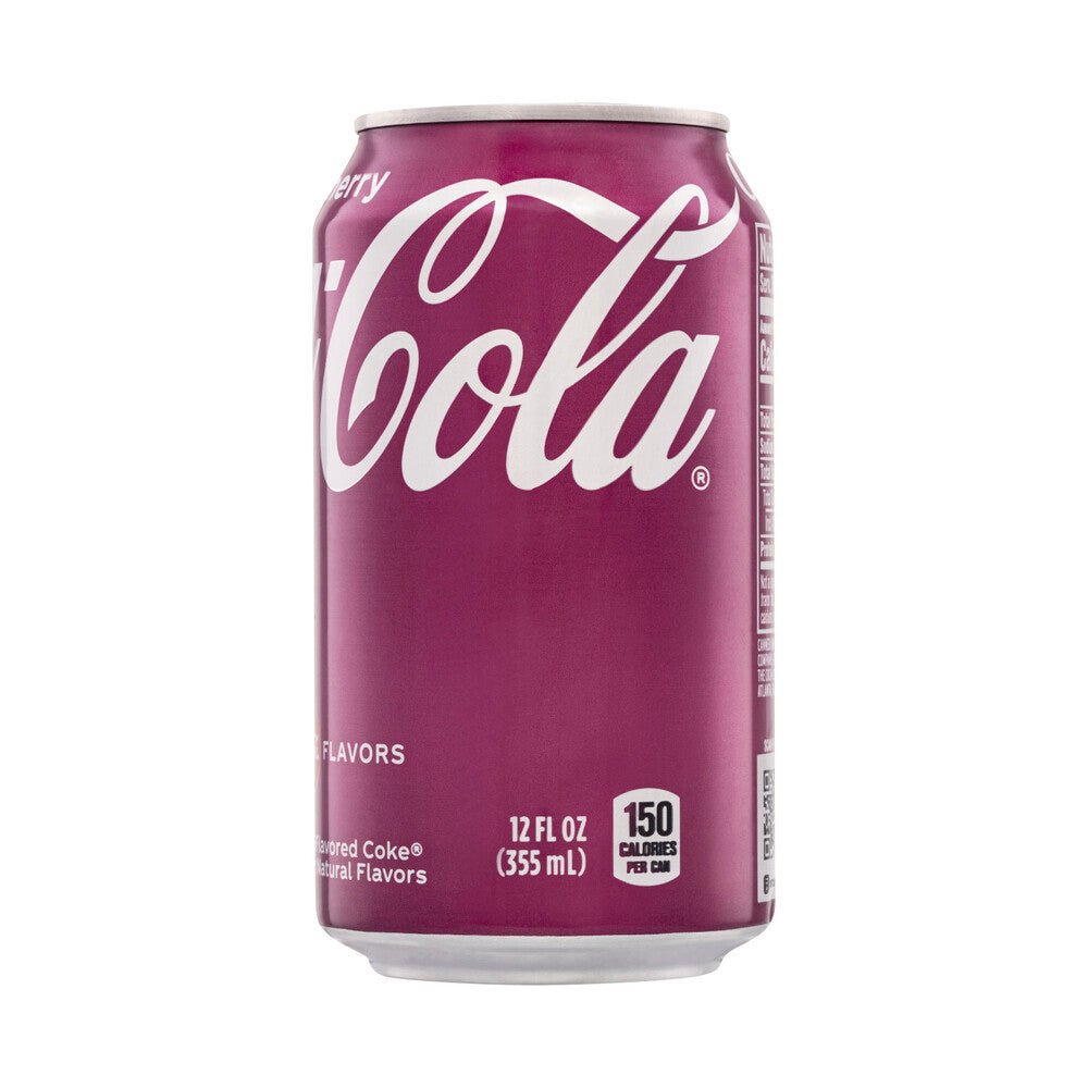 Coca-Cola Cherry Cola Can - 355mL