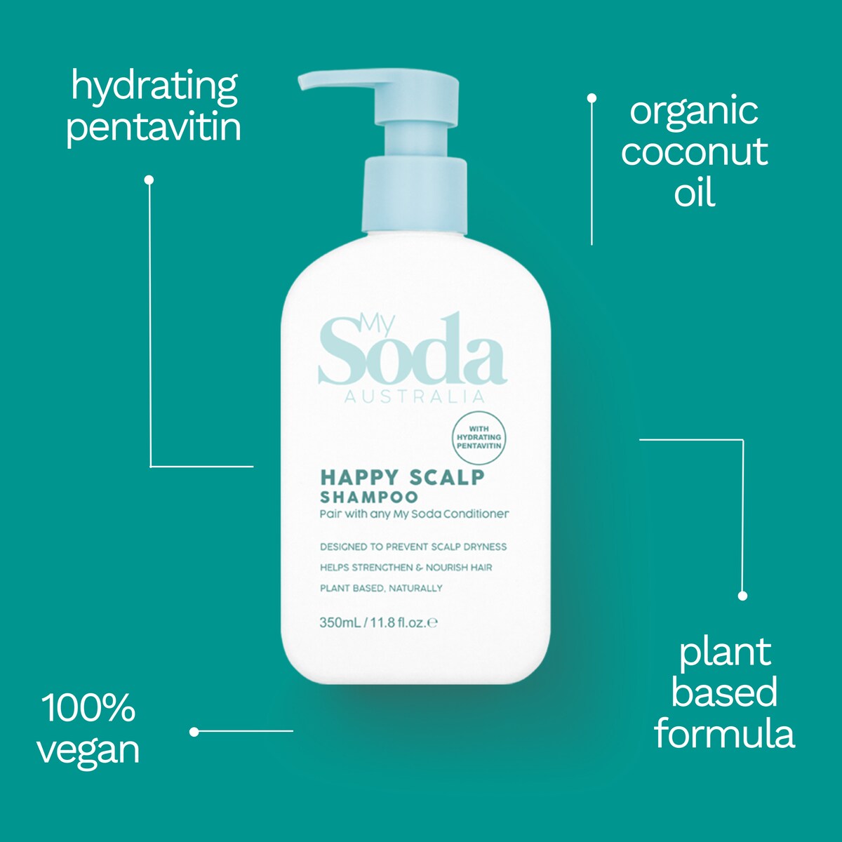 My Soda Happy Scalp Shampoo 350ml