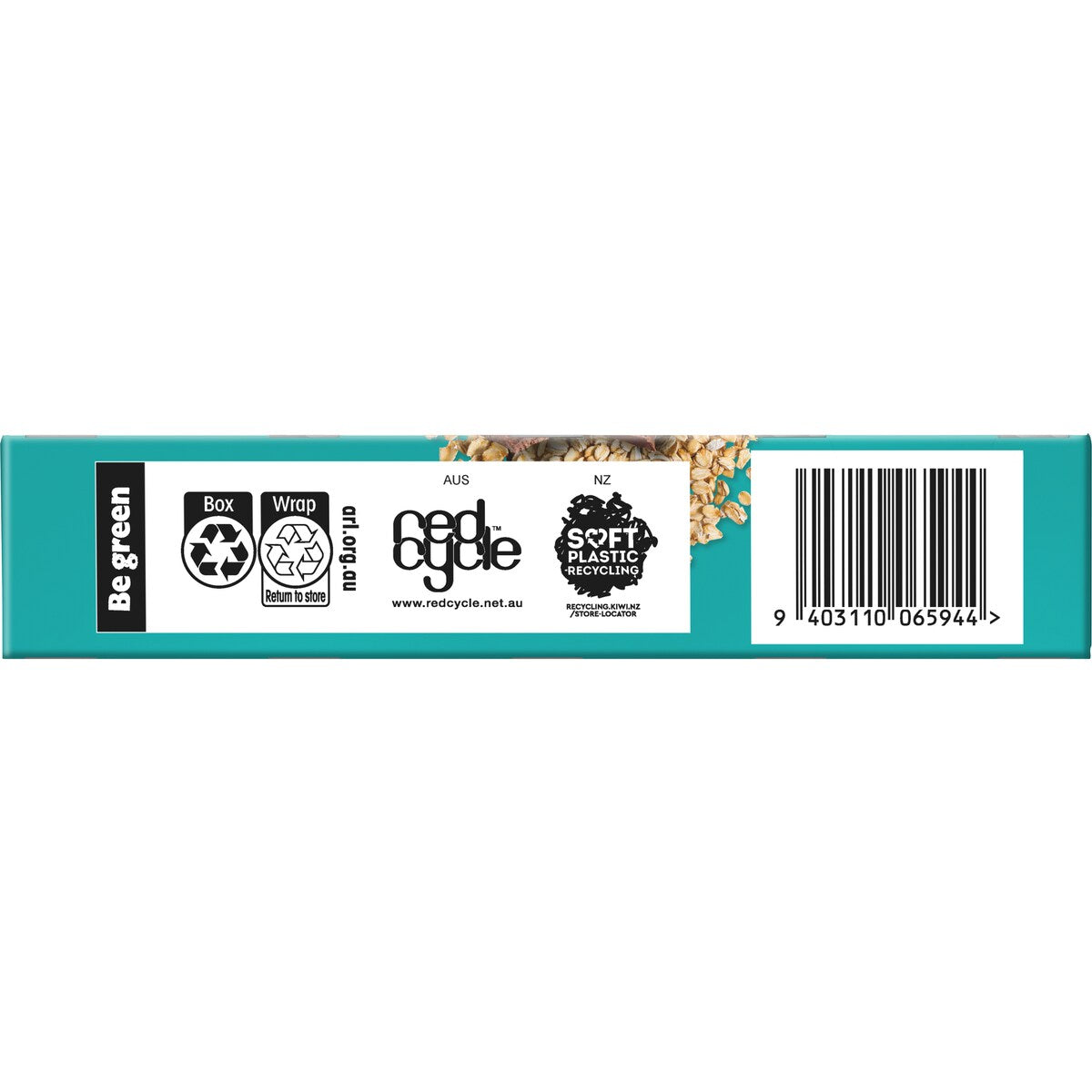 Tasti Oat Baked Squares Choc Brownie 5 Pack