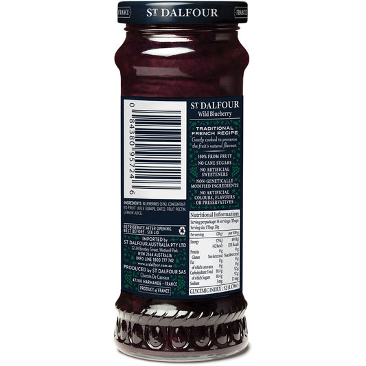 St Dalfour Wild Blueberry 284g