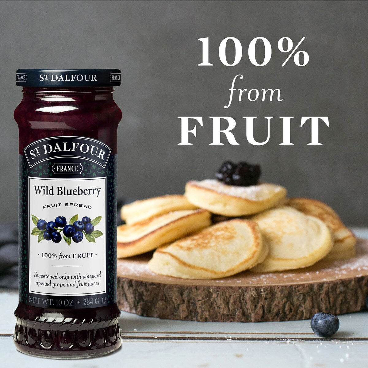 St Dalfour Wild Blueberry 284g