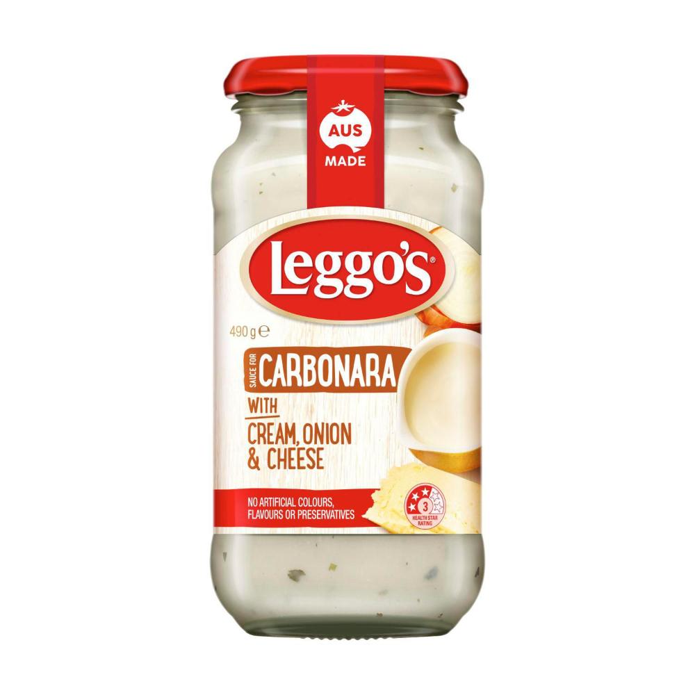 Leggo's Carbonara Pasta Sauce - 490g