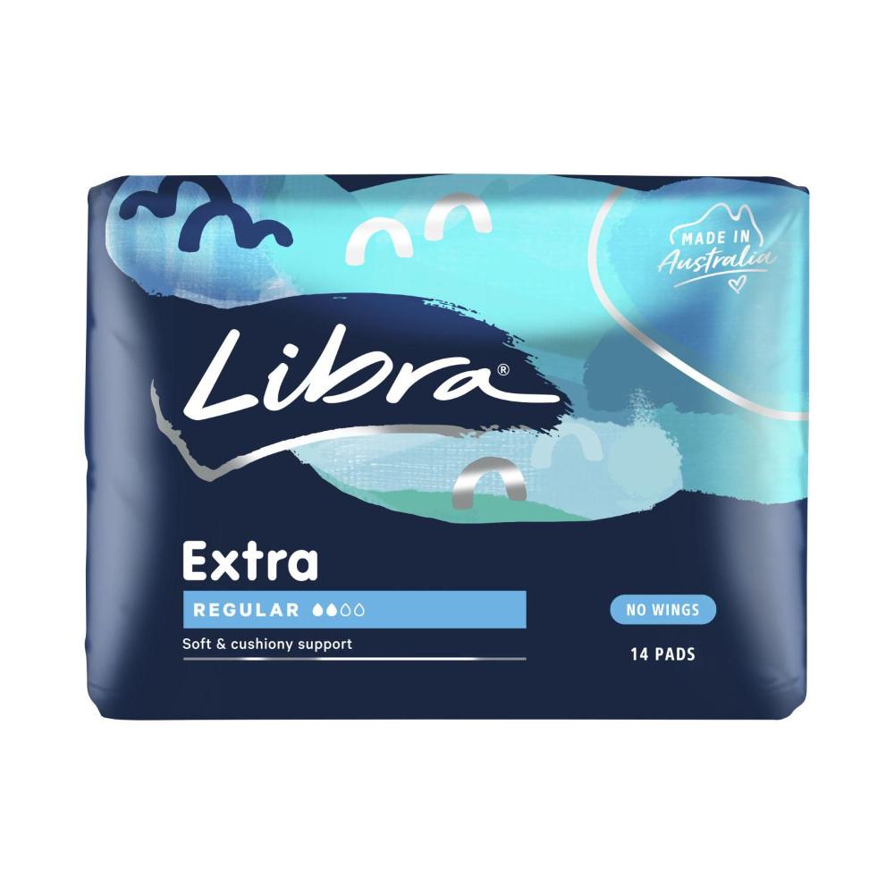 Libra Extra Regular Pads - 14 pack