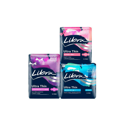 Libra Regular Ultra Thin Pads - 14 pack
