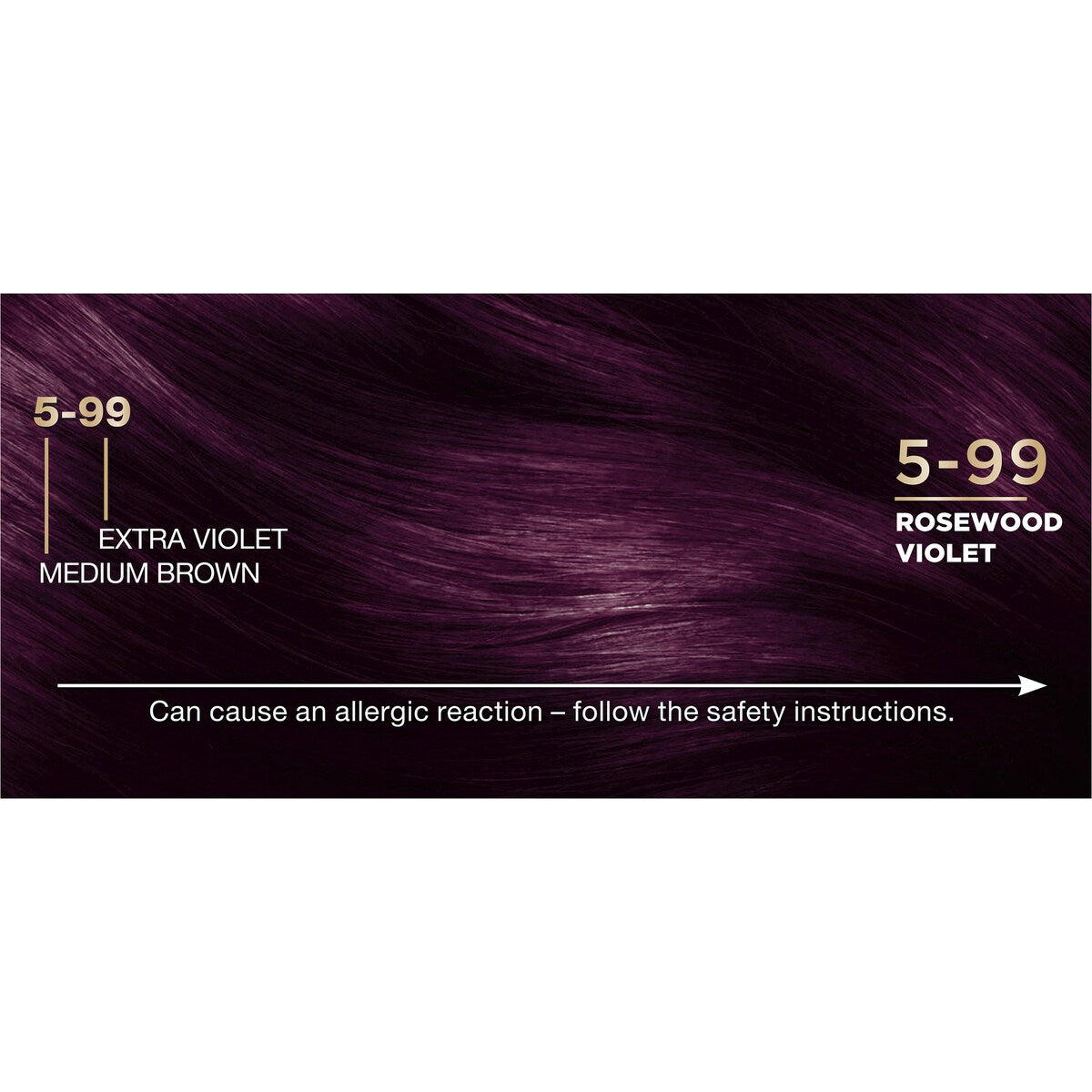 Napro Palette 5.99 Rosewood Violet Permanent Colour Each