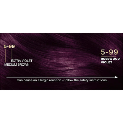Napro Palette Intensive Oil-care Permanent Hair Colour Rosewood Violet Each