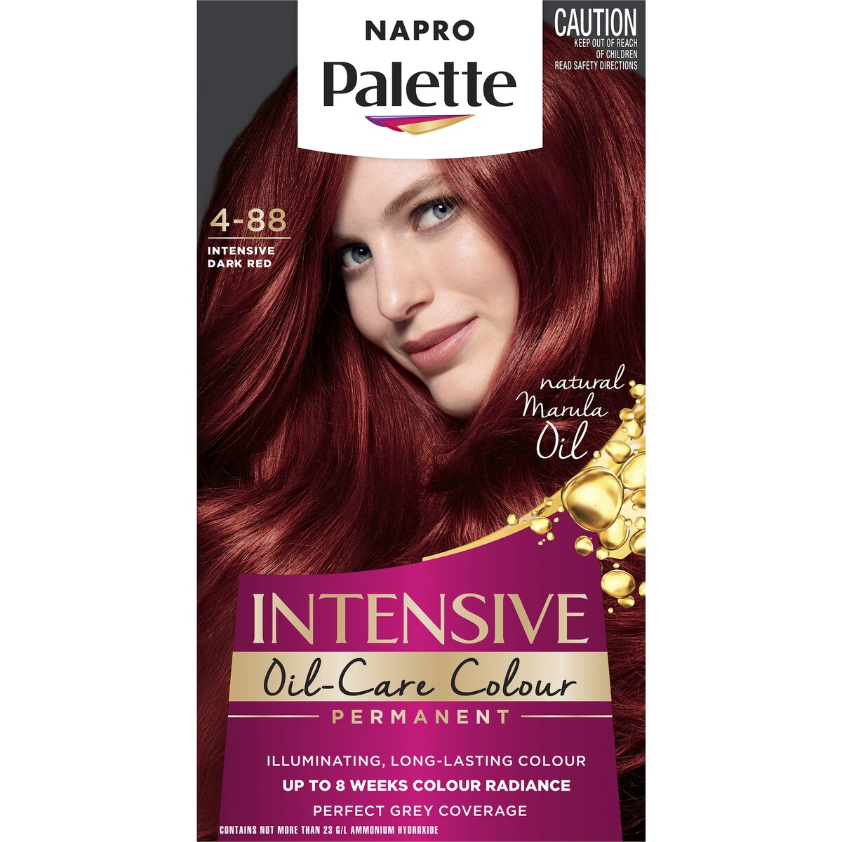 Napro Palette 4-88 Intensive Dark Red Hair Colour Each