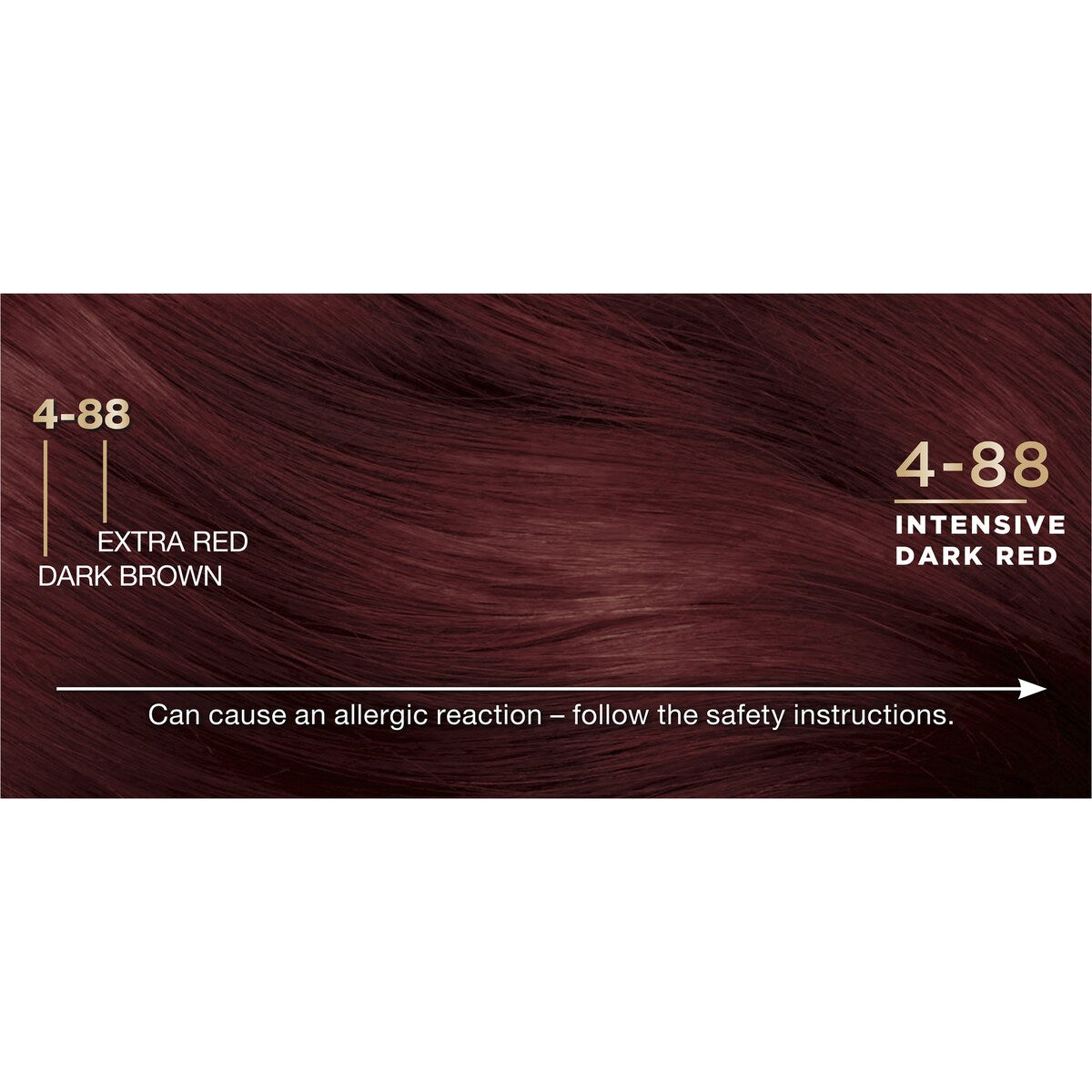 Napro Palette 4-88 Intensive Dark Red Hair Colour Each