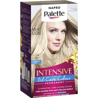Napro Palette Intensive Oil-care Permanent Hair Colour Light Ash Blonde Each