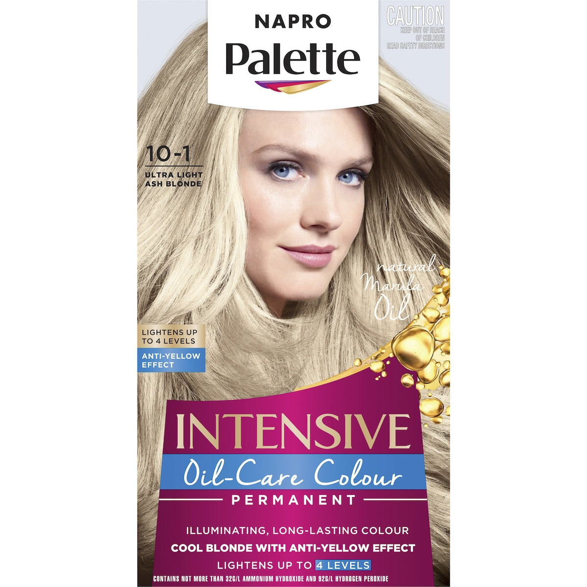 Napro Palette Intensive Oil-care Permanent Hair Colour Light Ash Blonde Each