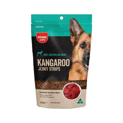 Prime Pantry Jerky Dog Treat Kangaroo - 100g