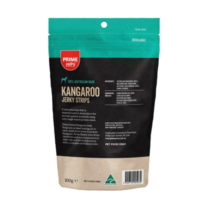 Prime Pantry Jerky Dog Treat Kangaroo - 100g