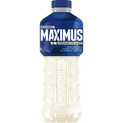 Maximus Lemonade Ice Block Isotonic Sports Drink 1L