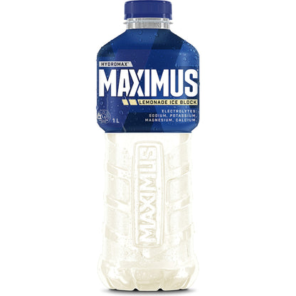 Maximus Lemonade Ice Block Isotonic Sports Drink 1L