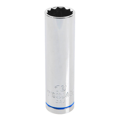 Trojan Deep Socket - 16mm - 1/2" Drive